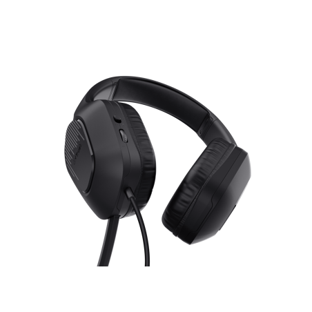 Trust audifonos alambricos gamer color negro