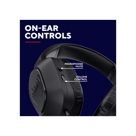 Trust audifonos alambricos gamer color negro