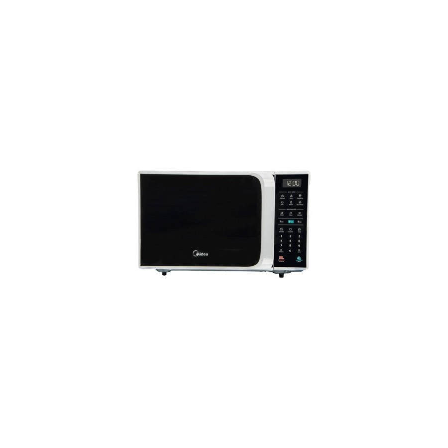 Midea microondas 1.1pc puerta negra gabinete blanco MMDV11S2DW-CA Midea microondas 1.1pc puerta negra gabinete blanco MMDV11S2DW-CA